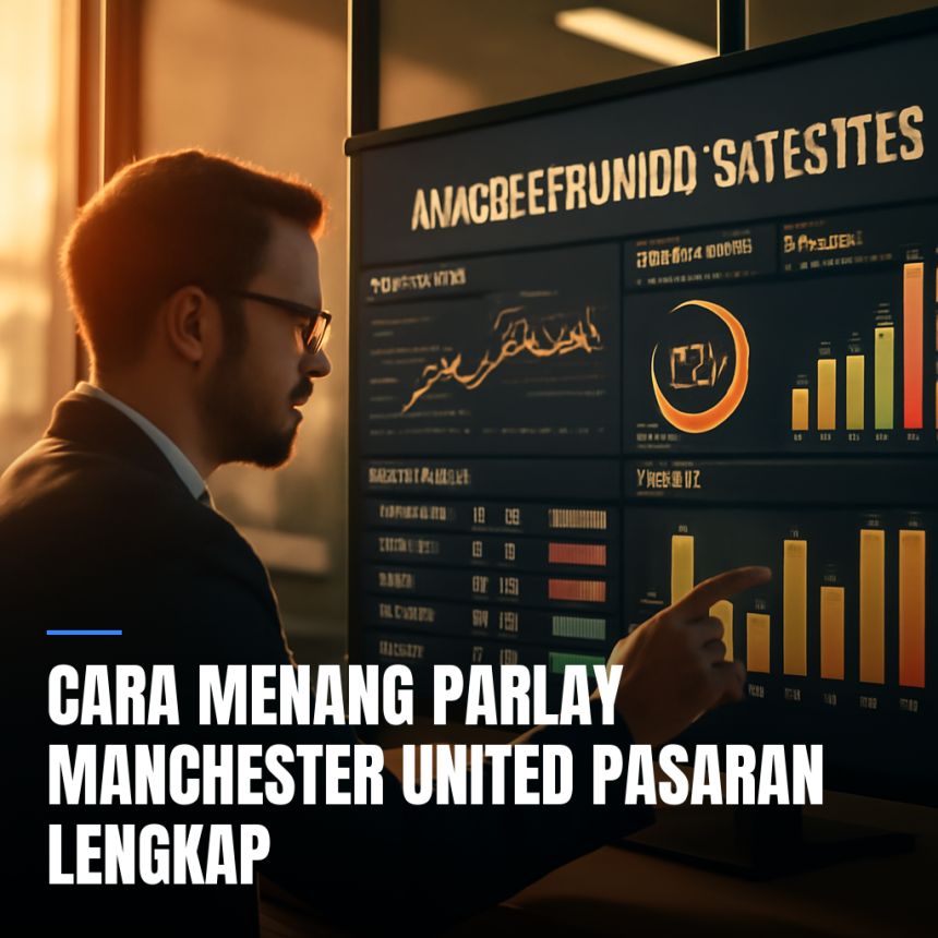 Grafik sepak bola analisis parlay Manchester United