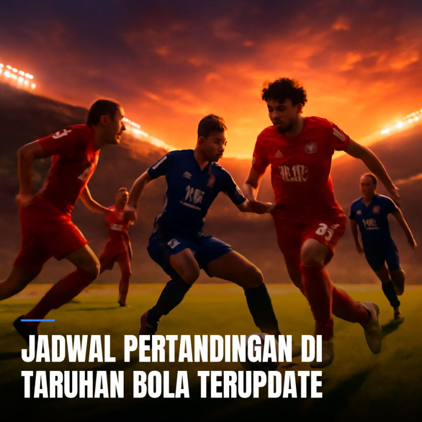 jadwal pertandingan sepak bola terupdate